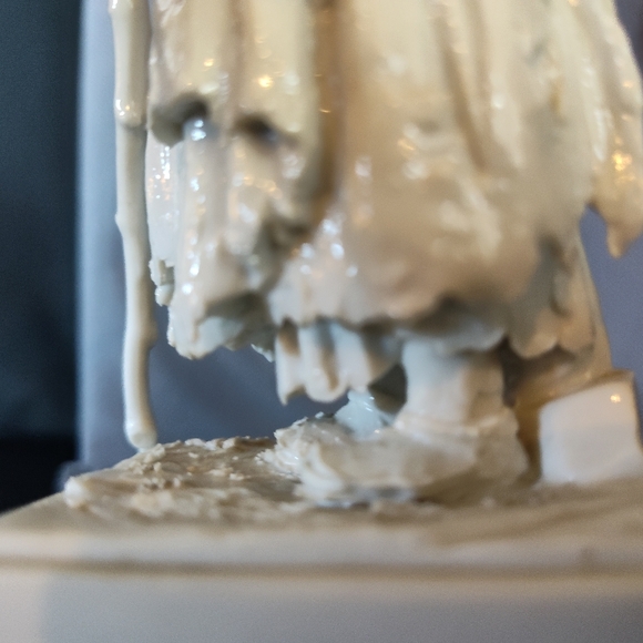 🚨RARE🚨RARE🚨18th-Century Volkstedt "Begger Woman" Blanc De Chine Biscuit MINT - Picture 12 of 13